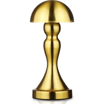 Lampička BEZDRÁTOVÁ LAMPIČKA DO RESTAURACE HOTELU DOTYKOVÁ LED HOUBIČKA 3 REŽIMY NOČNÍ