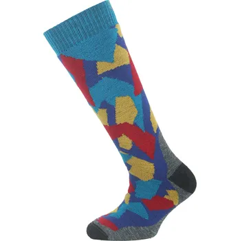 Dětské termoprádlo SKA dětské merino podkolenky - Modrá 502 / (24-28) XXS / Modrá