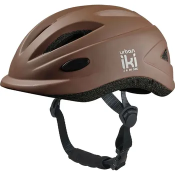 Cyklistická přilba URBAN IKI dětská helma Mini Kurumi Brown S (48-52 cm)