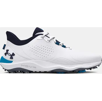 Golf Pánské boty Under Armour UA Drive Pro Wide-WHT 3026919-101 Bílá 11.5