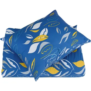 Povlečení Povlečení mikrosatén prodloužené REZILA modré