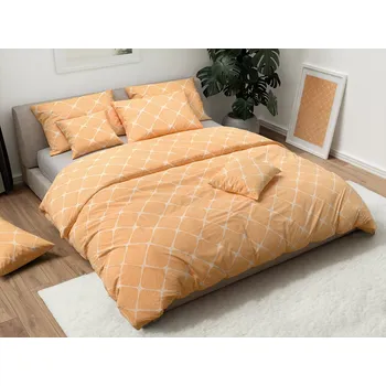 Povlečení Krepové povlečení ARMINA meruňkové Rozměr povlečení: 70 x 90 cm | 140 x 200 cm