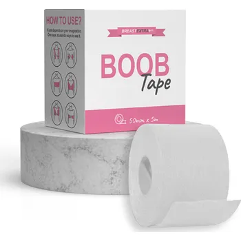 Tejpovací páska BreastExtra BreastExtra+ BOOB Tape bílá, 5 m