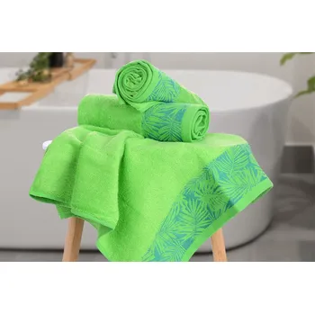 Ručník Bambusový ručník PALMA limetkový