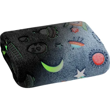 Dětská deka Dětská svítící deka KOSMOS 150x220 cm