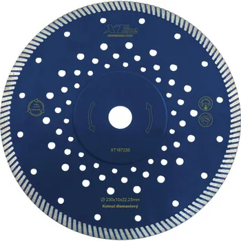 Řezný kotouč Kotouč diamantový 125mm řezný - TURBO Fast Cut XTLINE