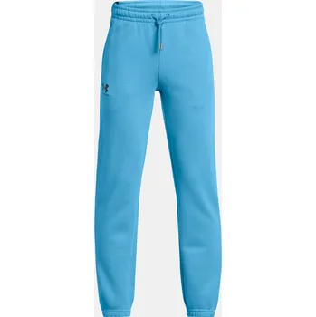 Chlapecké tepláky Under Armour B Icon Flc Jogger Tap 1390294-452 Modrá YLG