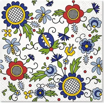 Papírový ubrousek Ubrousky na dekupáž Kashubian Style - 1 ks