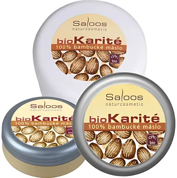 Tělový krém SALOOS BioKarité 100% bambucké máslo (Pro suchou a problematickou pokožku)