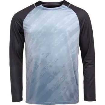 Klimatex BARELLI Pánské MTB triko s dlouhým rukávem, černá, S