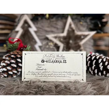 Dárkový potravinový koš Dárkový poukaz na nákup v Hůlkárně - Hodnota 5 000 Kč