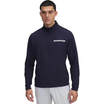 Pánská mikina Under Armour T2G 1/4 Zip pánská mikina, tmavě modrá
