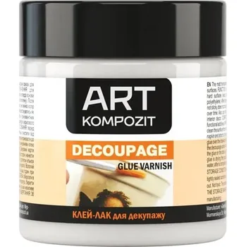 Průmyslové lepidlo Matt Decoupage Lepidlo a Lak Composite