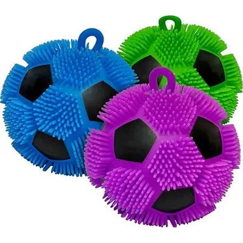 Míčový sport SPORTO Střapatý fotbalový míč se světlem, více druhů