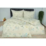 Povlečení mikrosatén TRANA krémové