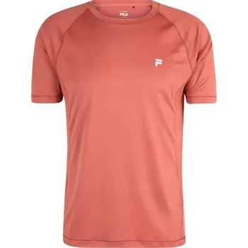 Pánská móda FILA Pánské tričko Ridgecrest S ČERVENÁ