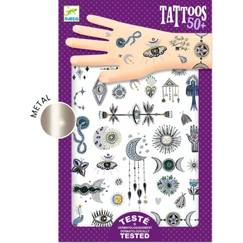 Dřevěná hračka DJECO Tetování Magické symboly