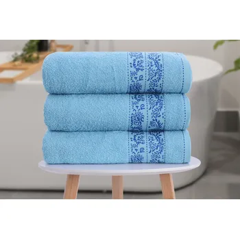 Osuška BLOMIX modrá