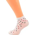 Gapo Dámské kotníkové ponožky Puntík 1. Velikost: 3-4 (EU 35-37), 2. Barva: Bílá