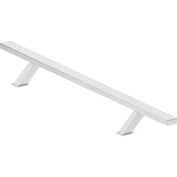 Dveřní kování Madlo 80/50 hranaté šikmé Nerez