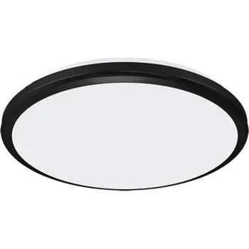 LAMPA STROPNÍ SVÍTIDLO VENKOVNÍ ČERNÁ LED 24W IP54 LAMPA 4000K NEUTRÁLNÍ BARVA