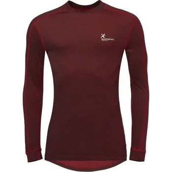 Pánské oblečení Klimatex ARVID KLIMAFEEL Pánské funkční triko, vínová, M