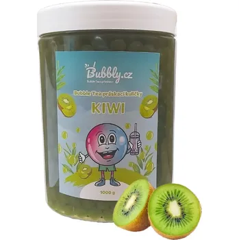 Bubbly.cz Práskací kuličky do Bubble Tea 1 kg, kiwi