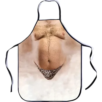 Party dekorace GRAVENO Zástěra sexy Pupkáč