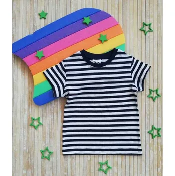 BAVLNĚNÉ DĚTSKÉ NÁMOŘNICKÉ TRIČKO Barva: Námořnické, Velikost: 152/158