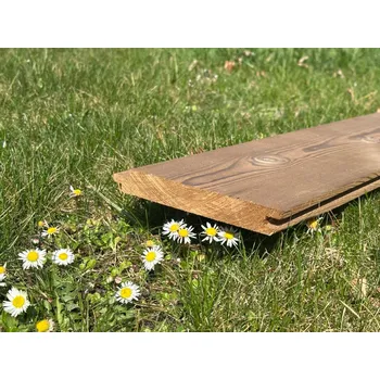 Stavebniny ThermoWood® Palubka Luna Panel System 19x140x4200 mm- 3D fasády Thermowood (ks. 0,588m²)