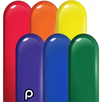 Balónek Modelovací balonky klasický mix 260 Prima 50 ks