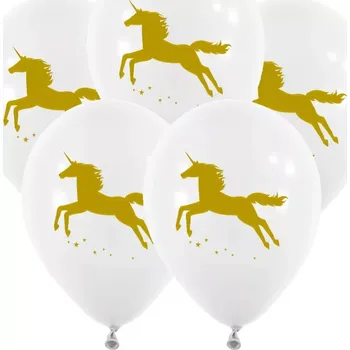 Balónek Latexové balonky Jednorožec 5 ks