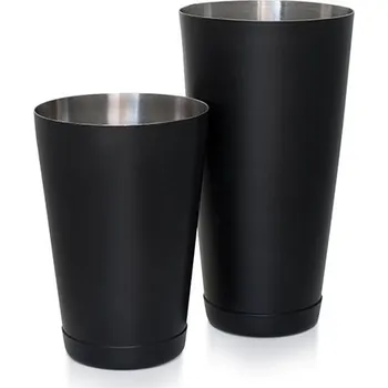 Matný černý Koriko shaker set Cocktail Kingdom vážený