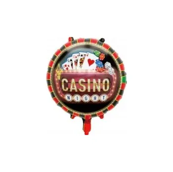 Balónek Fóliový balónek CASINO 18"