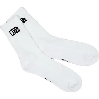 Pánské ponožky UPG Ponožky bílé dlouhé Velikost: 35-38