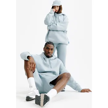 Dámská mikina DECATHLON Unisex mikina s kapucí Elementals L MODRÁ|ŠEDÁ