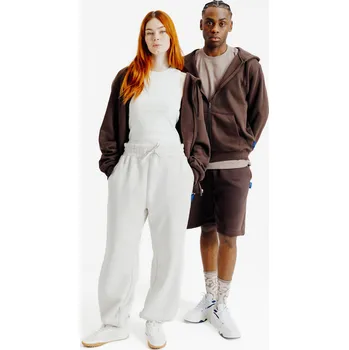 Pánská mikina DECATHLON Unisex mikina na zip Elementals L KAŠTANOVÁ