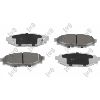 Brzdová destička Sada brzdových destiček, kotoučová brzda ABAKUS 231-02-061