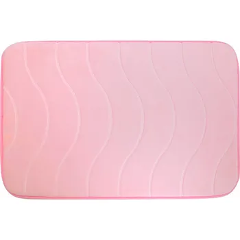 Koupelnová předložka Koupelnová předložka VLNKY starorůžová