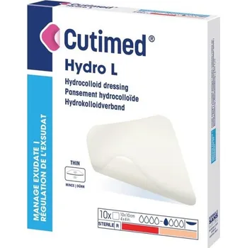 Krytí na ránu Hydrokoloidní krytí CUTIMED HYDRO LITE—10 cm x 10 cm, 10ks