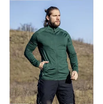 Pánská mikina Funkční mikina ARDON®BREEFFIDRY termoactiv - zelené odstíny / 4XL / 4XL / zelená