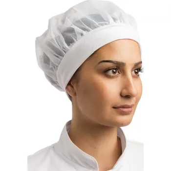 Gastro oděv Whites Chefs Clothing Nylonová čepice se síťkou bílá uni