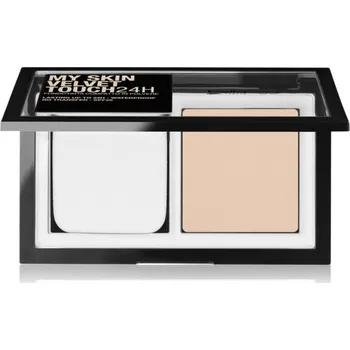 Pudr bellaoggi My Skin Velvet Touch 24H kompaktní pudrový make-up SPF 20 odstín 10N Ivory 9 g