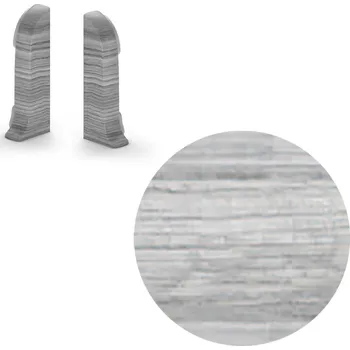 Podlahová lišta SALAG AP28 koncovka L+P k liště NGF56, PVC Rockhampton, 56 mm, 1 pár