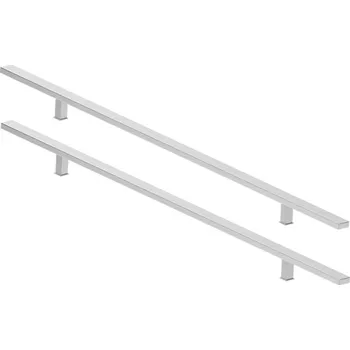 Dveřní kování Madlo 150/100 hranaté oboustranné Nerez