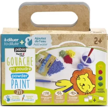Speciální výtvarná barva Sada práškových kvašových barev Pebeo Tactilcolor