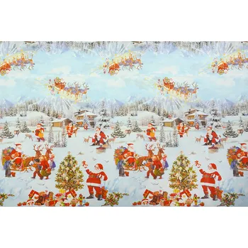 ubrus PVC ubrus VÁNOČNÍ MIKULÁŠ 140x180 cm