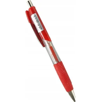 Gelová propiska , 1 ks , červené, s gumovým úchopem, model Handy Intense.