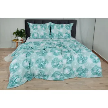 Povlečení Zimní Bavlněné povlečení PLUS PRONTA mint
