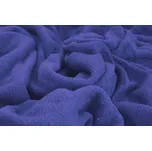 TOP Q froté prostěradlo TMAVĚ MODRÉ 90x200 cm